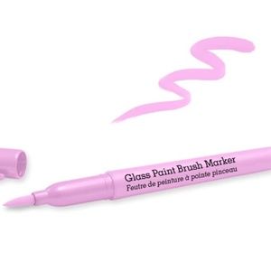 Glass Paint Brush Marker Permanent 15mm (Pink)
